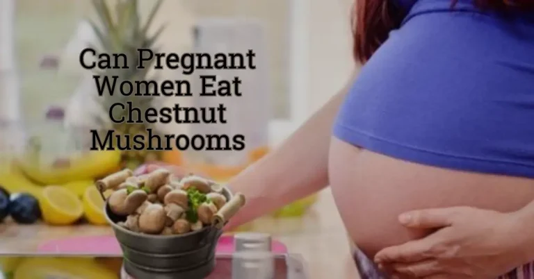 can pregnant women eat chestnut mushrooms