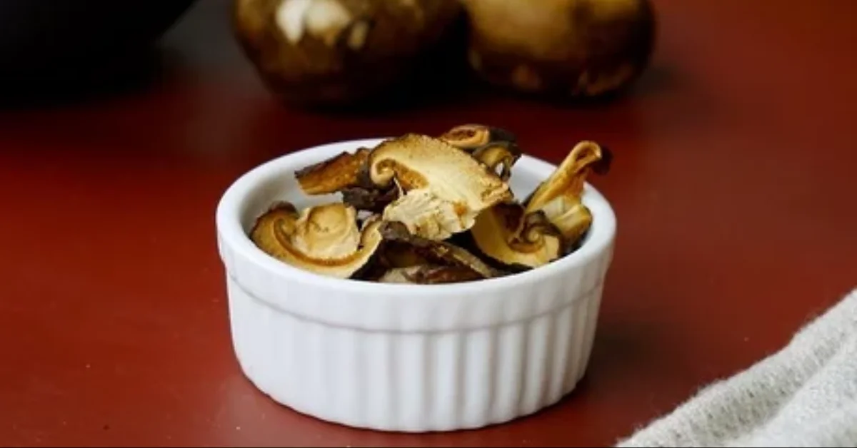 how to dry chestnut mushrooms