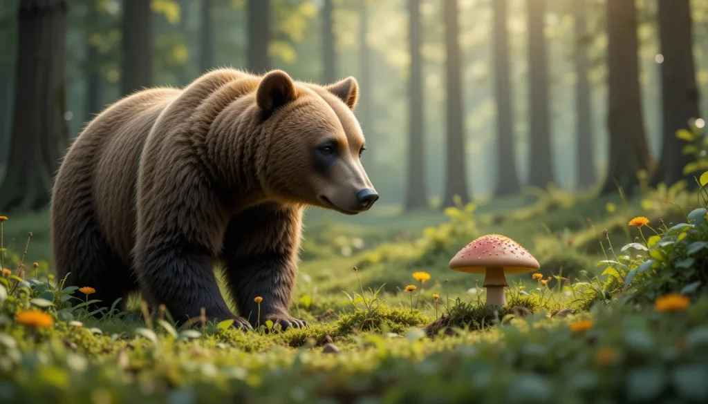 what animals eat mushrooms 