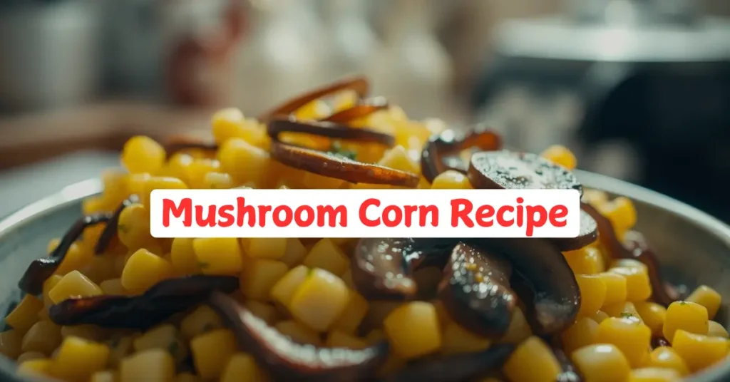 Mushroom Corn recipe