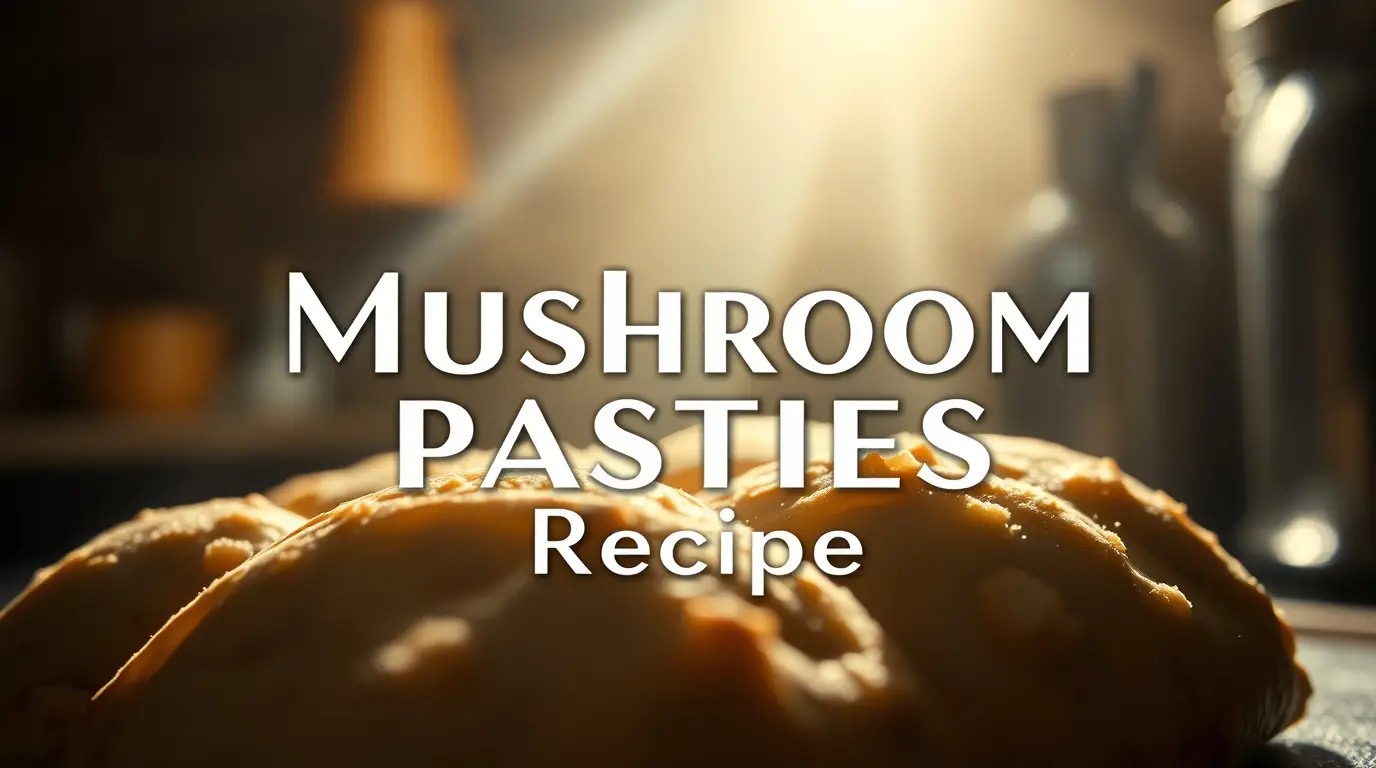 mushroom pasties recipe featured image