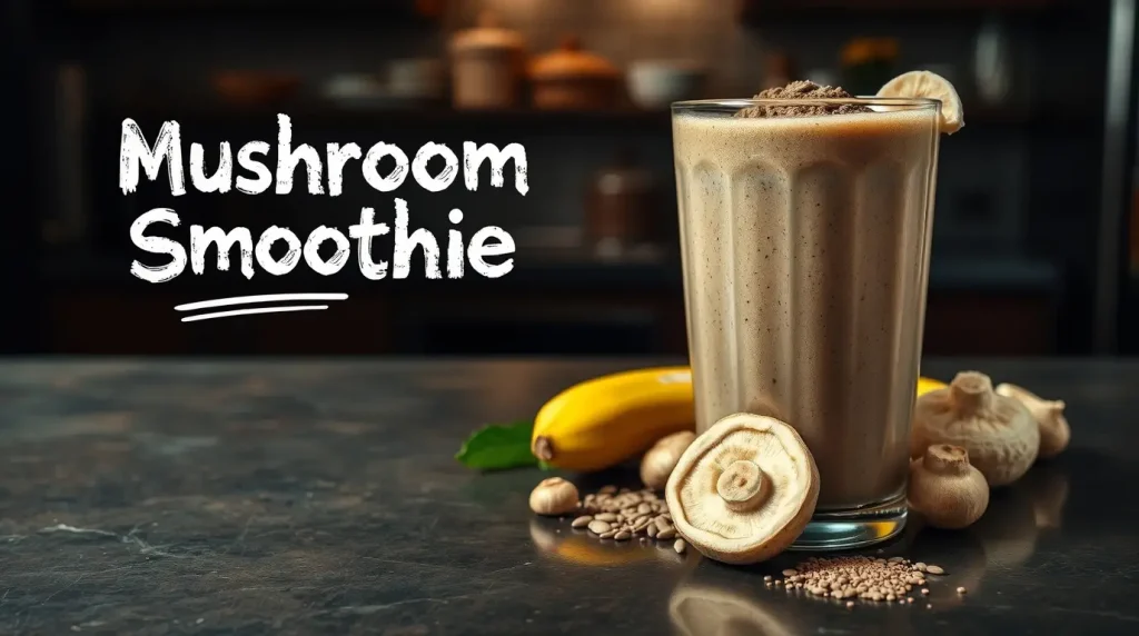 mushroom smoothie