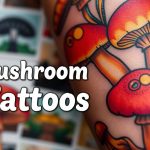 mushroom tattoos